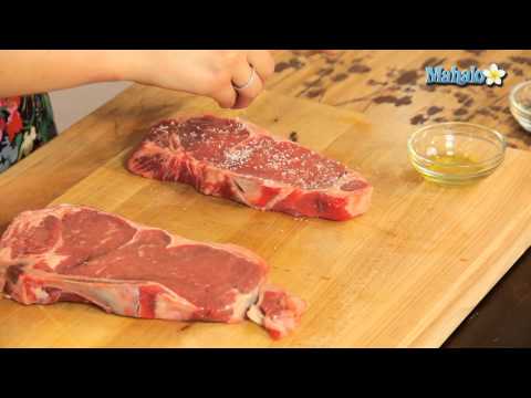 how to properly season a steak