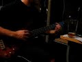 mudvayne happy? bass cover