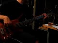 mudvayne happy? bass cover