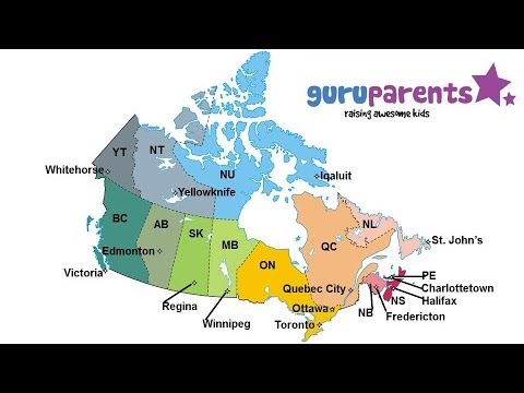 Capitals of Canada Song