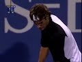 Roger Federer v Lleyton Hewitt: 2004 TMC RR2 Highlights Roger Federer v Lleyton Hewitt: 2004 TMC RR2 Highlights