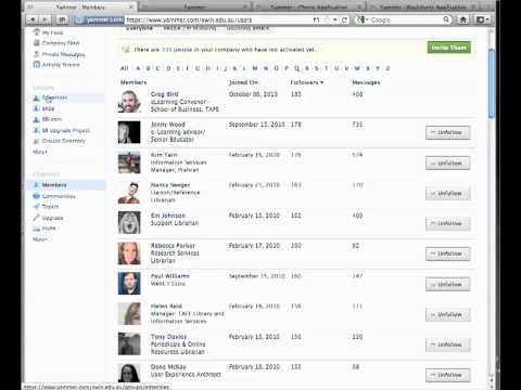 how to administer yammer