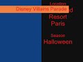 the disney villains parade 2003
