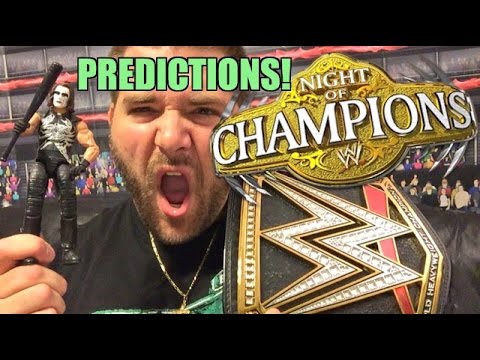 WWE NIGHT OF CHAMPIONS 2015 Predictions! Full Card PREVIEW!