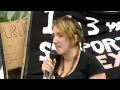Eliana Darroch at Hunger Strike Rally
