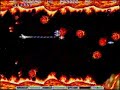 this video shows the main part of gradius 3 arcade stage 6 played with only laser and missile powerups. it shows myself dodging most of the large fireballs without shooting them. this was the very first gameplay video that i captured of myself playing. unlike the snes version of the game, the smallest fireballs cannot be destroyed. the enemies and large fireballs are not random at all. however, the bullets and fireball fragments are hard to predict. played on mame32 v0.95 2005 november 24 played from a state saved just before the video begins. # of attempts: not very many no other emulator assistance was used.