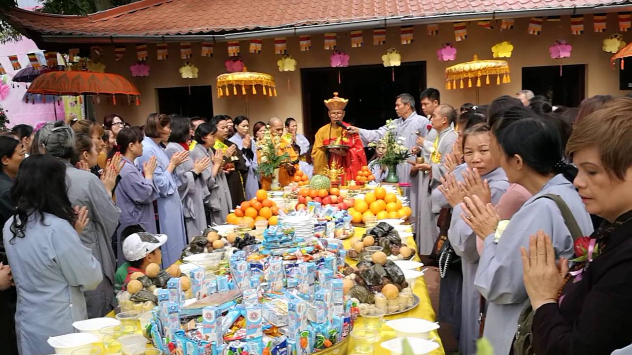ĐẠI LỄ VU LAN BÁO HIẾU PL 2560 TẠI CHÙA PHỔ ĐÀ