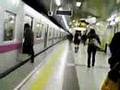 Subway ride in Tokyo,Japan (Tokyo Metro Hanzomon Line)
