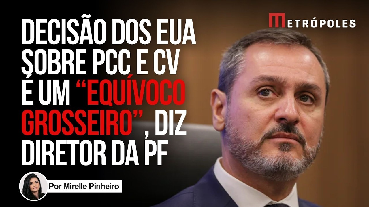 Andrei chama decisão dos EUA sobre PCC e CV de “equívoco grosseiro”