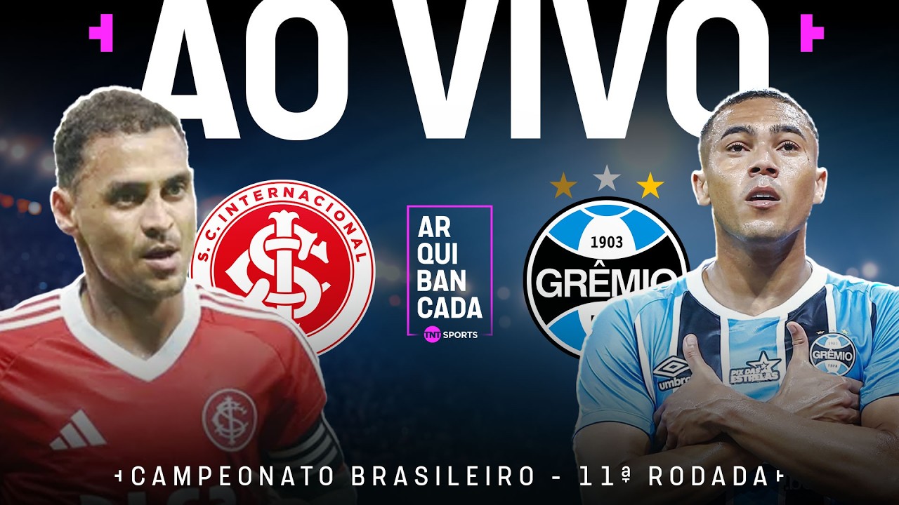 Internacional X Grêmio | Pré-Jogo + Narração Ao Vivo + Pós-Jogo | Brasileirão 2026