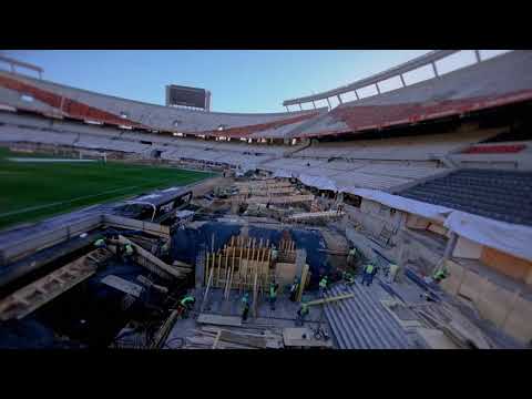 NUESTRO GAVILÁN VIGILA EL AVANCE DE LAS OBRAS