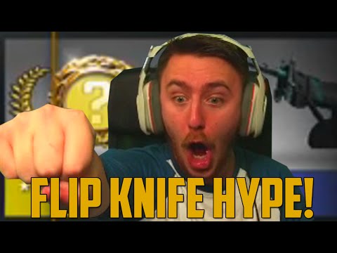 FLIP KNIFE HYPE! (CS:GO Case Opening)