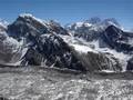 Panorama Nepal Grokyo Ri - Cho Oyu, Everest, Lhotse, Makalu