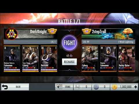 Injustice Gods Among Us Mobile Game - Multiplayer Update!