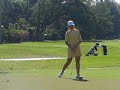 Victoria Tanco (Argentina) putts for birdie on 10.