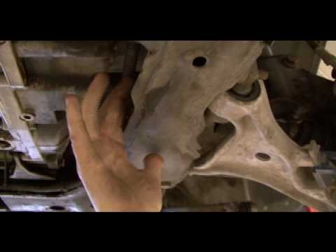 How to change a Control arm on a Volvo V70