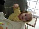 she has already tasted the sour grapefruit juice and knows it is not so sweet! we tried to get her to drink more but she's too smart