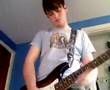 jamming with blues backing track