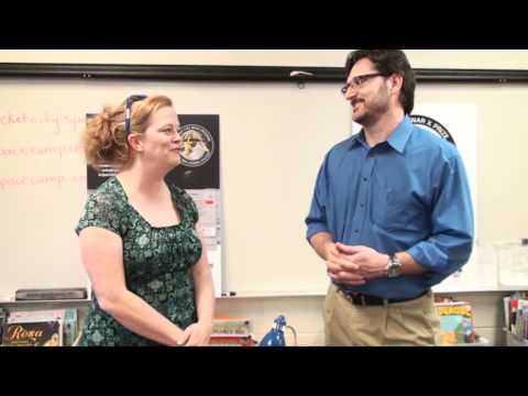 Tim Pickens interviews 4th grade teacher Karen McDonald at Valley Intermediate School -  2