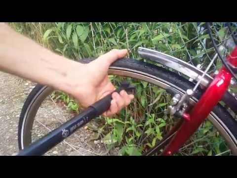 Fahrrad aufpumpen
