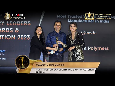 Swastik Polymers won Industry Leaders Awards 2023 | Chief Guest Mrs Shilpa Shetty Kundra