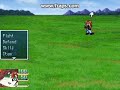 Here is a little prev. video from my game i work on. This is my front character, W.A. the Anum (ME!!!!! XD). I test here in a battle W.A. VS 2 Slime the animation and the beginner skills he will has in the game. As a edit: NO, it give in the moment no playable demo.