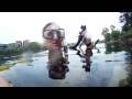 Scuba diving in the Chattahoochee River, on the Georgia and Alabama border, outside Columbus, GA. Shot with a GoPro HERO. The day before we used the 1080HD (R5) setting and liked the footage better. See below for a link. The video is best viewed in 720P HD.
