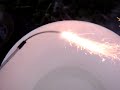 Example of 1/8\" Chinese Fuse Burning Under Water ! Example of 1/8\" Chinese Fuse Burning Under Water !