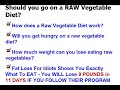 Raw Vegetable Diet - Don\