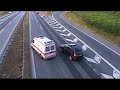 Motorcykel forulykkede Motorvejen ved DTC Vejle