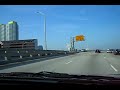 Miami Downtown I-95 North to South
