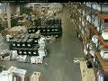 CCTV Very Silly Forkilft Driver And Lucky !!