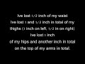 Watch Me Shrink To 107lb: Week 3 - Ive lost 4 inches!