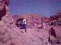 Pinzgauer up Doran waterfall with kids