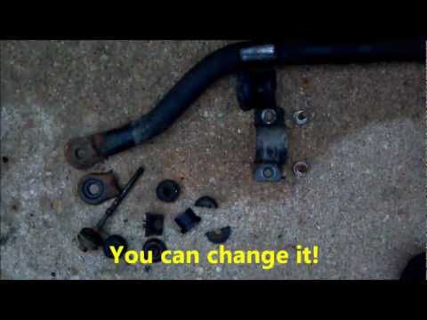 Replacing Front Sway Bar in a GM Vehicle (2001 Oldsmobile Silhouette)