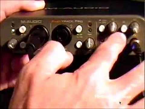 m-audio fast track pro video review