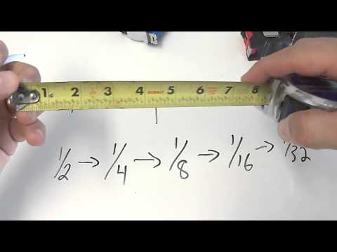 how to read measuring tape