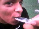 Isack e o celular