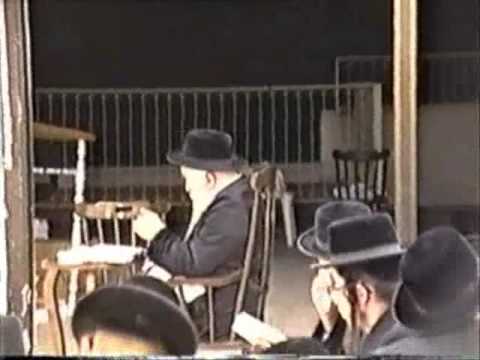 Viznitzer Rebbe 9 Av in Switzerland