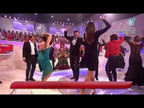 Eva González en Se Llama Copla, por sevillanas (26/04/2014)