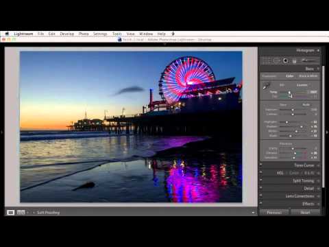 how to adjust wb in lightroom