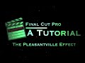 Final Cut Pro - Pleasantville Effect