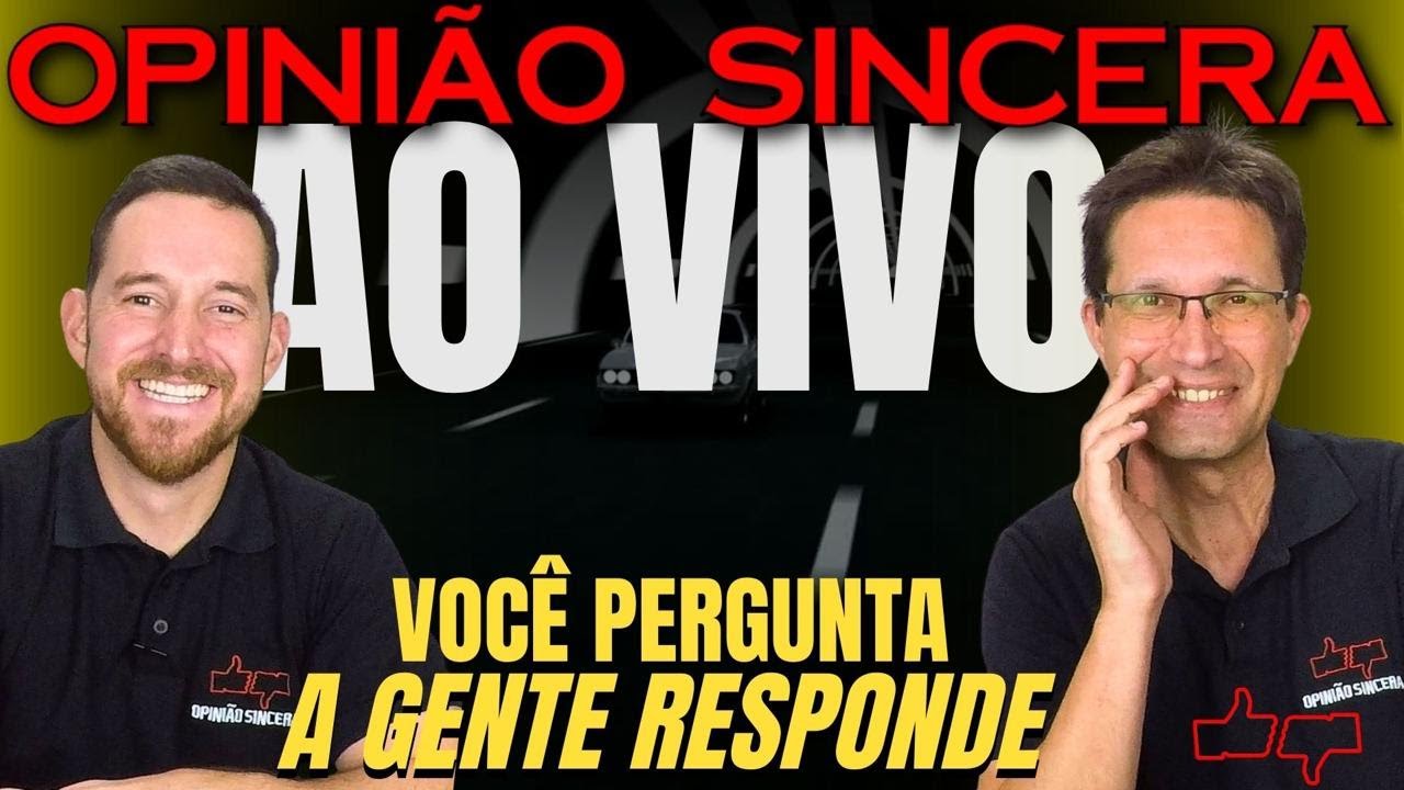 Estamos AO VIVO! Venha conversar conosco, tirar dúvidas, falar sobre CARROS!