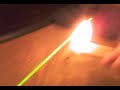 laser RPL 260 MW Class III B 4 Match Burn