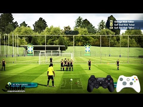 how to practice free kicks in fifa 14
