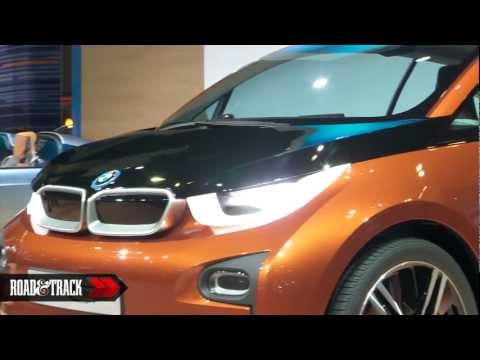 i3 - The i3 is labeled as a concept car, but we think it is nearly production ready. Read more here: http://bit.ly/YnXF2G.