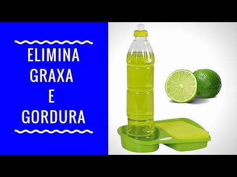 caseiro; - Uma forma simples e barata de substituir os solventes convencionais. Uma parte de suco de limão e uma parte de detergente, de preferencia que seja biodegradá...