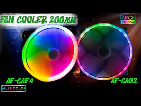Vídeo de demonstração - Fan Cooler Ring Led | AFCAF4