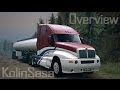 Kenworth T2000 и Полуприцеп v2.0 for Spintires DEMO 2013 video 1