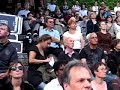 danyel waro � paris 18�me arrond. aux arenes demontmartre, � l'occasion du festival musiques et jardins, 13 juillet 2008.
